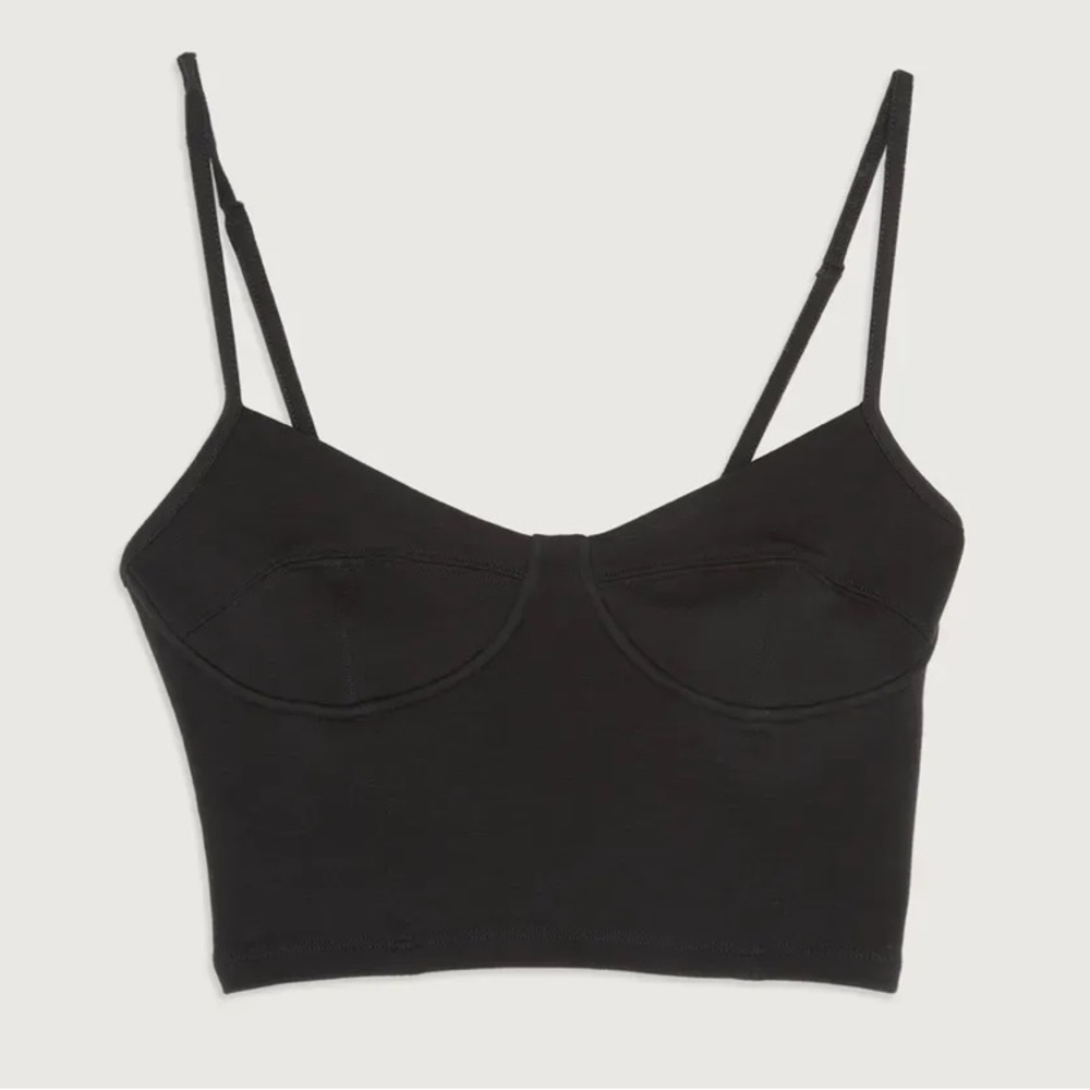 CROPPED BUSTIER TANK Oak and Fort